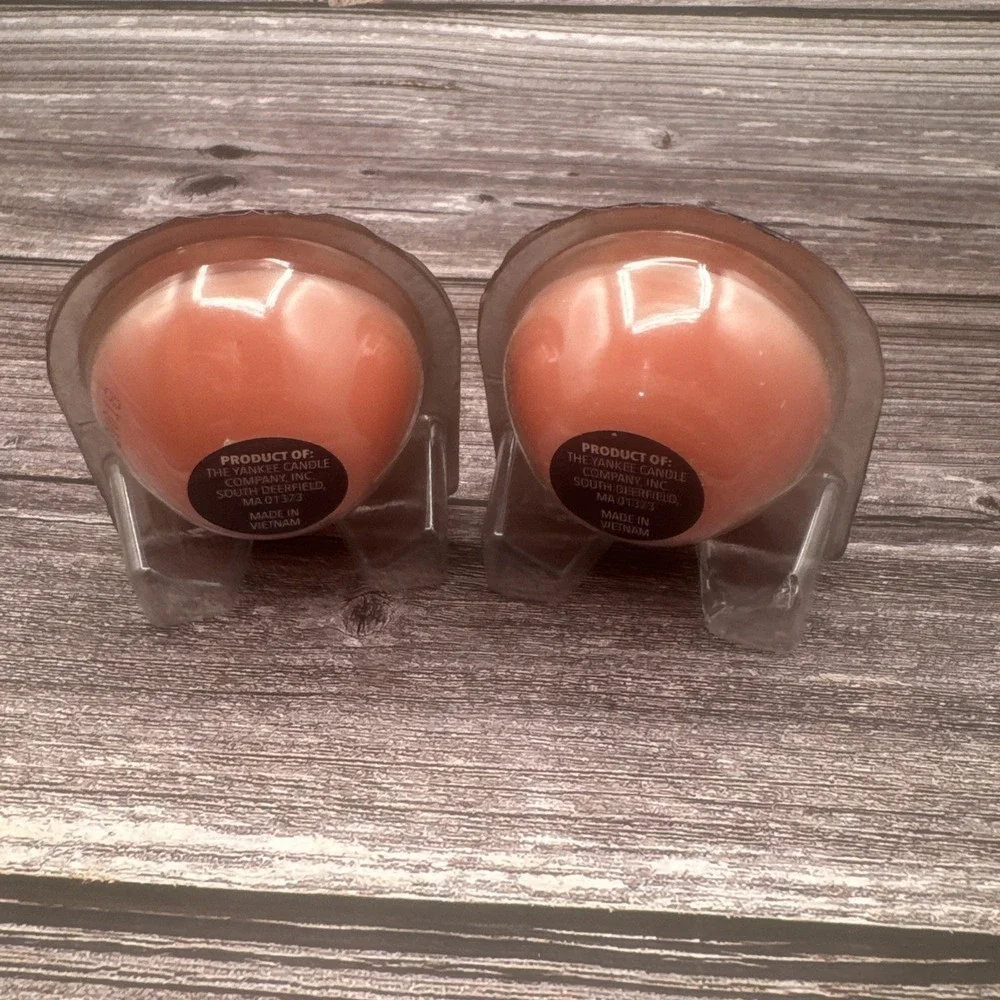 Yankee Candle Pink Sands Home Sweet Home Wax Melt Single Tarte Lot of 2 NEW